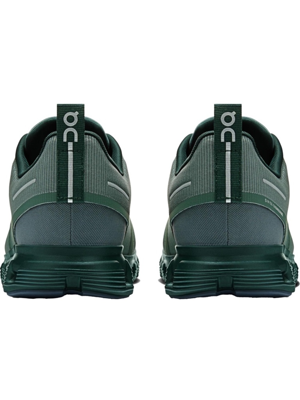 On Running Men's Green Low-Top Athletic Sneakers